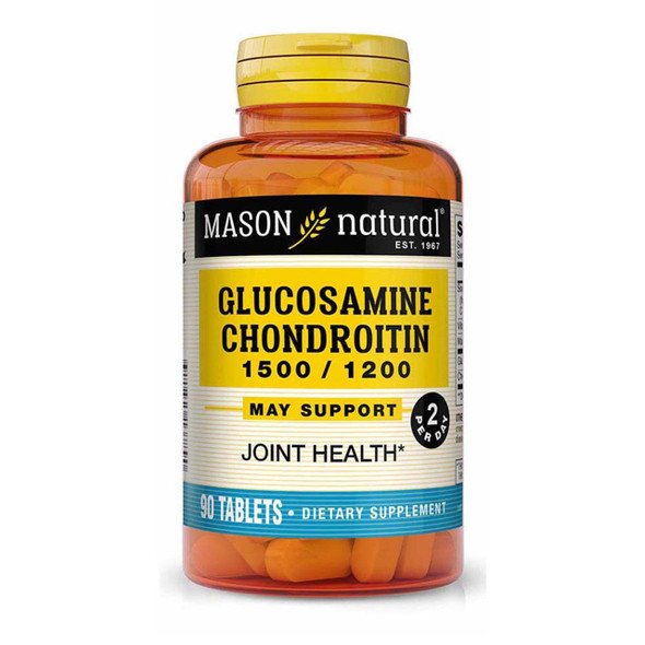 Mason Natural Glucosamine Chondroitin 1500/1200 Super Maximum Strength Tablets - 90 Ea