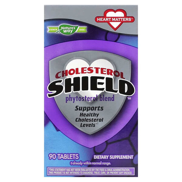 Nature's Way, Cholesterol Shield , 90 Tablets