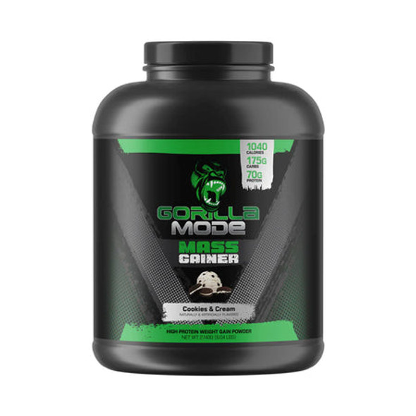 Gorilla Mind Gorilla Mode Mass Gainer Cookies & Cream - 6 lbs