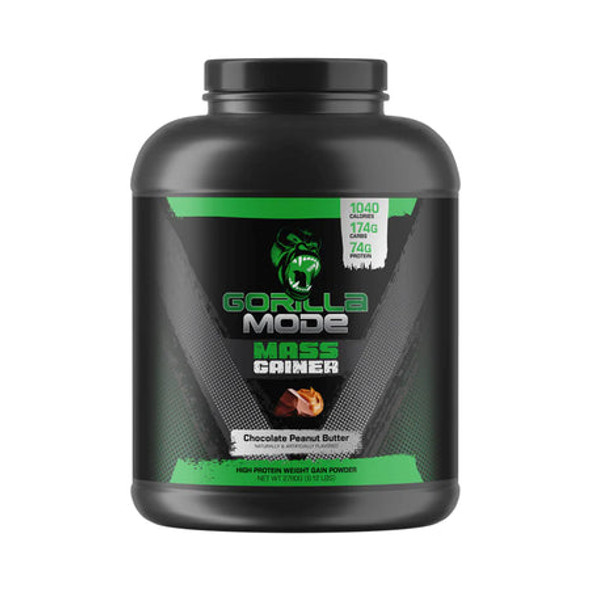 Gorilla Mind Gorilla Mode Mass Gainer Chocolate Peanut Butter - 6 Lb