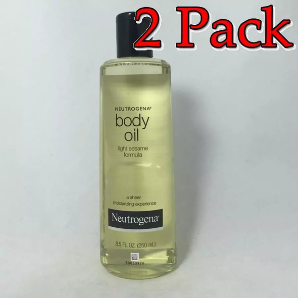 Neutrogena Body Oil, Light Sesame Formula, 8.5 Fl Oz