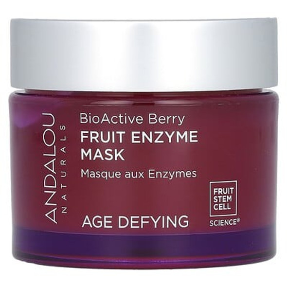 Andalou Naturals, BioActive Berry, Fruit Enzyme Beauty Mask, Age Defying, 1.7 oz (50 g)
