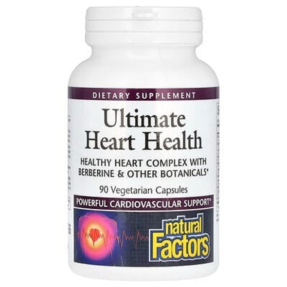 Natural Factors, Ultimate Heart Health, 90 Vegetarian Capsules