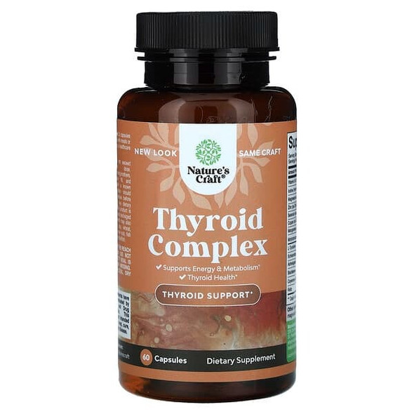Nature's Craft, Thyroid Complex , 60 Capsules
