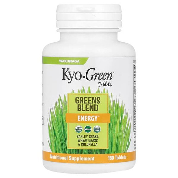 Kyolic, Kyo-Green, Greens Blend, Energy, 180 Tablets