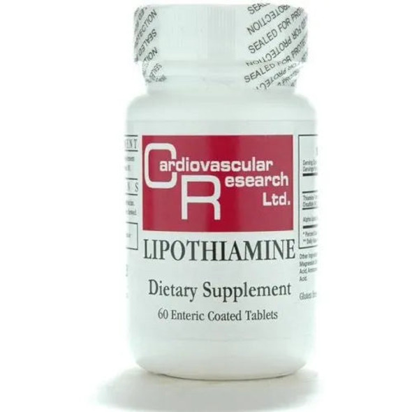 Lipothiamine  60 Enteric Coated Tablets  Ecological Formulas