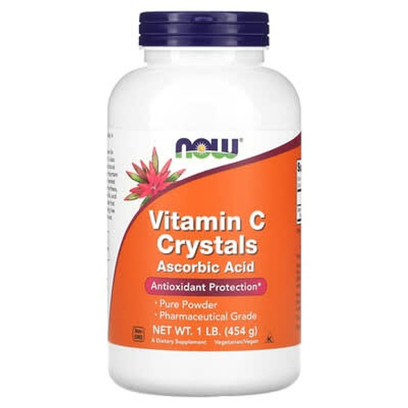 NOW Foods, Vitamin C Crystals, 1 lb (454 g)