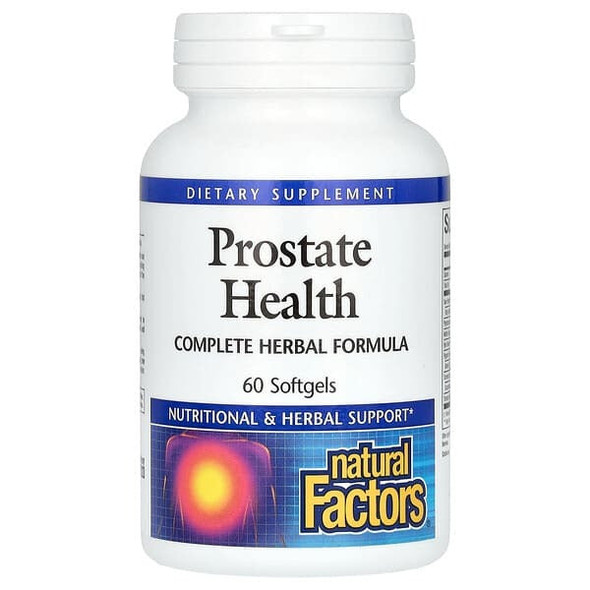 Natural Factors Prostate Health, 60 Softgels