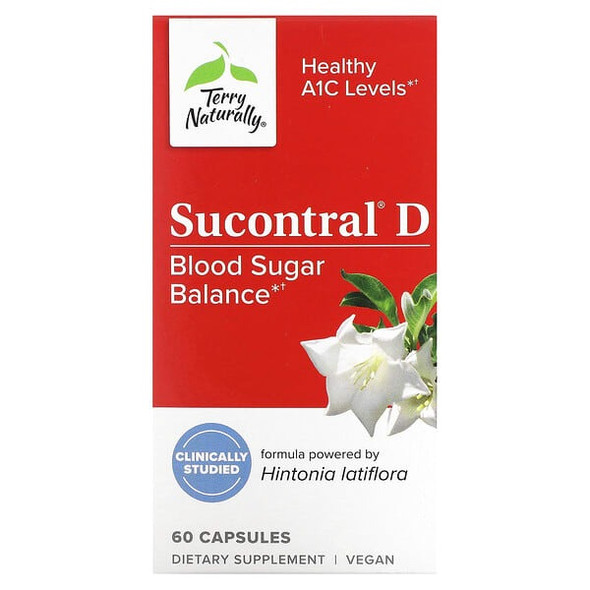 Terry Naturally, Sucontral D, 60 Capsules Terry Naturally, Sucontral D, 60 Capsules