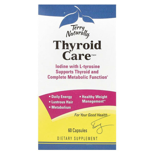 Terry Naturally, Thyroid Care, 60 Capsules Terry Naturally, Thyroid Care, 60 Capsules