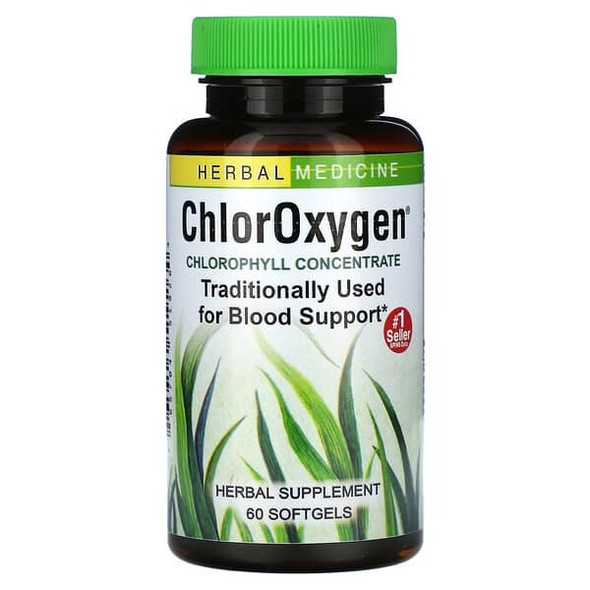 Herbs Etc ChlorOxygen, Chlorophyll Concentrate, 60 Softgels Herbs Etc ChlorOxygen, Chlorophyll Concentrate, 60 Softgels