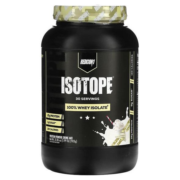 redcon1 isotope protein, Redcon1 Isotope, Redcon1 Isotope Protein, Powder Drink Mix, Vanilla, 1.99 lbs (903 g)