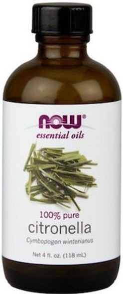 Now Foods Essential Oil Citronella 4 Oz, now essential oils