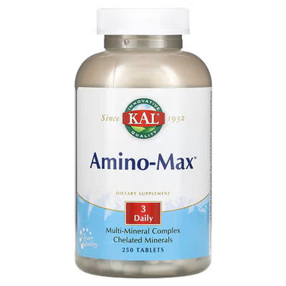 KAL, Amino-Max, 250 Tablets KAL, Amino-Max, 250 Tablets