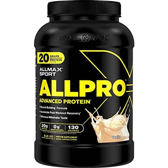 Allmax Sport Allpro Advanced Protein (Vanilla, 3.2lb)