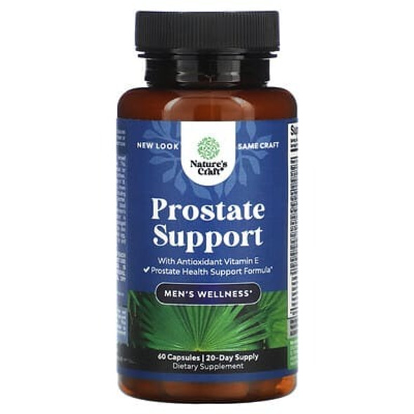 Nature's Craft, Prostate Support, 60 Capsules Nature's Craft, Prostate Support, 60 Capsules