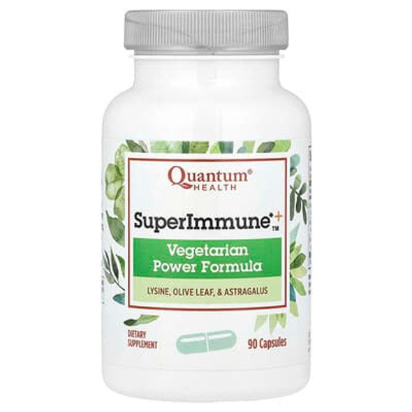 Quantum Health, SuperImmune+, Vegetarian Power Formula, 90 Capsules Quantum Health, SuperImmune+, Vegetarian Power Formula, 90 Capsules