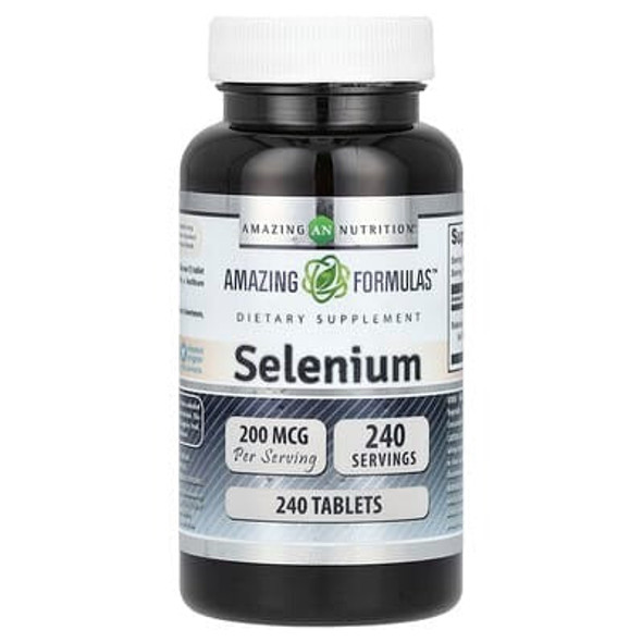 Amazing Nutrition, Selenium, 200 mcg, 240 Tablets