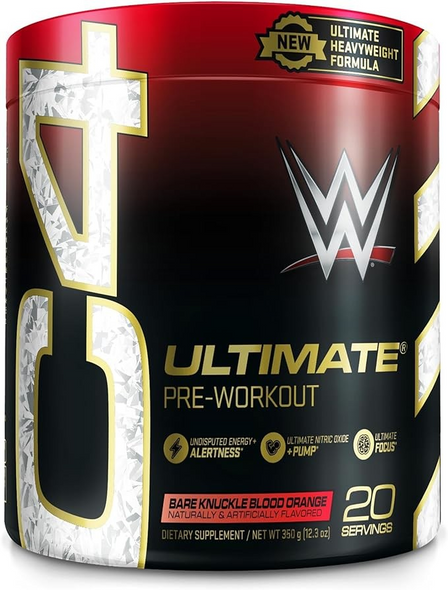 Cellucor C4 Ultimate x WWE Bare Knuckle Blood Orange 20 Servings