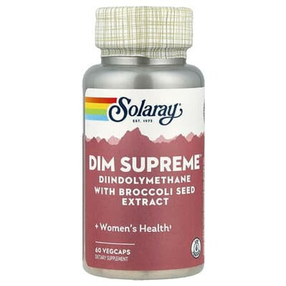 Solaray, DIM Supreme, 60 VegCaps Solaray, DIM Supreme, 60 VegCaps