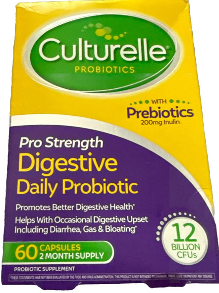 culturelle pro strength daily probiotic, 60 Capsules