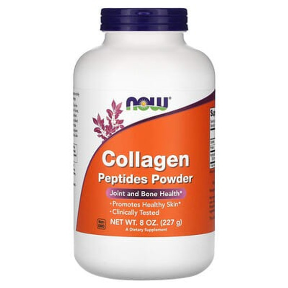 NOW Foods, Collagen Peptides Powder, 8 oz (227 g) NOW Foods, Collagen Peptides Powder, 8 oz (227 g)