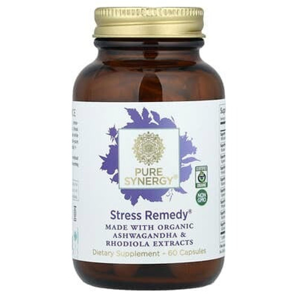 Pure Synergy, Stress Remedy®, 60 Capsules Pure Synergy, Stress Remedy®, 60 Capsules