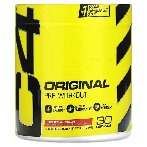 C4 -Cellucor, C4 Original, Pre-Workout, Fruit Punch, 6.3 oz C4 -Cellucor, C4 Original, Pre-Workout, Fruit Punch, 6.3 oz