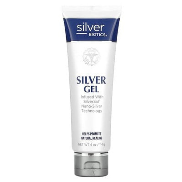 American Biotech Labs, Silver Biotics, Silver Gel, 4 oz (114 g)