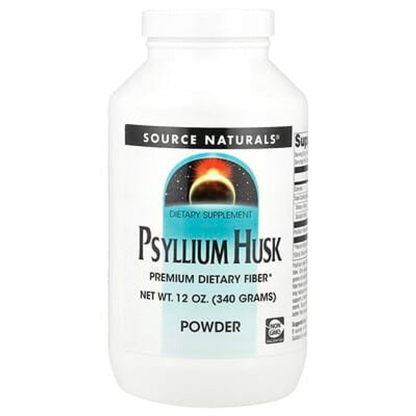 Source Naturals, Psyllium Husk Powder, 12 oz (340 g) Source Naturals, Psyllium Husk Powder, 12 oz (340 g)