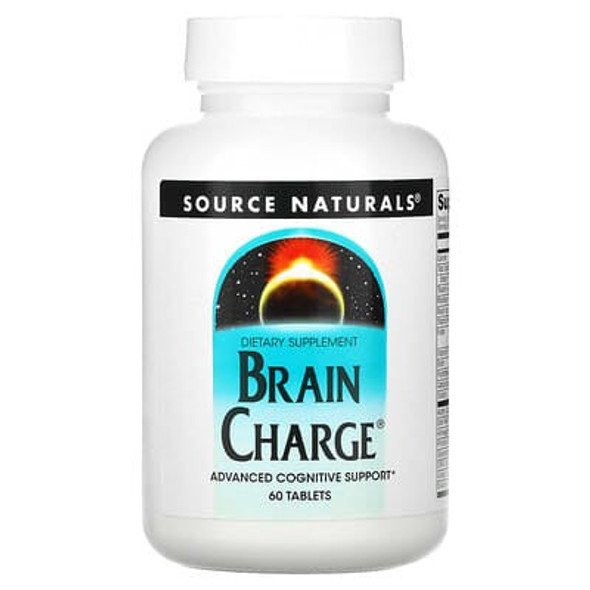 Source Naturals, Brain Charge, 60 Tablets Source Naturals, Brain Charge, 60 Tablets
