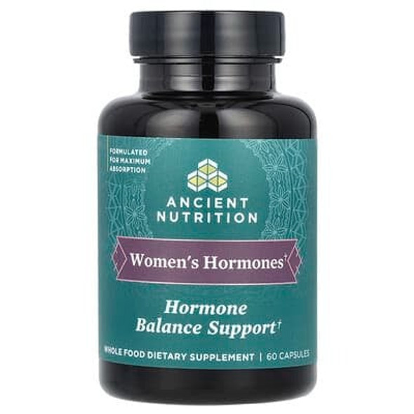 Ancient Nutrition, Women's Hormones, Hormone Balance Support, 60 Capsules Ancient Nutrition, Women's Hormones, Hormone Balance Support, 60 Capsules