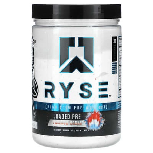 RYSE, Loaded Pre, Freedom Rocks, 14.8 oz (420 g)