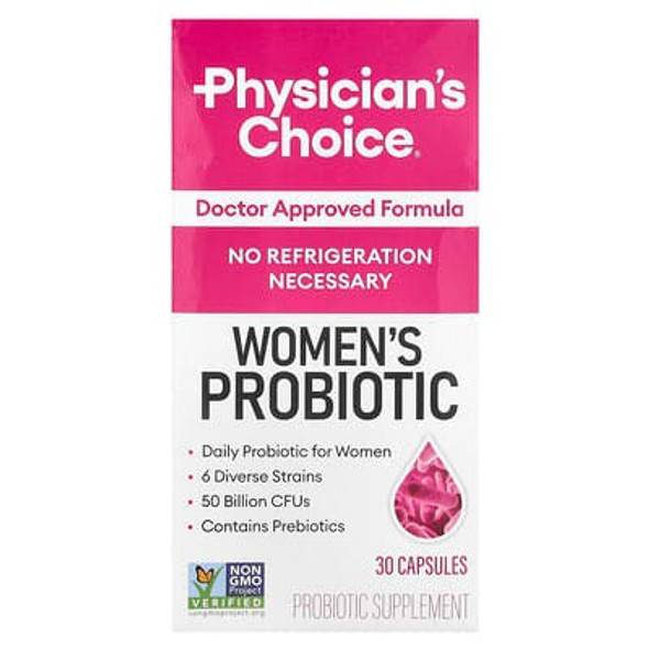 Physician's Choice, Women's Probiotic, 50 Billion CFUs, 30 Capsules