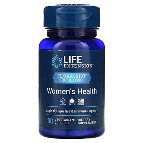 Life Extension, FLORASSIST Probiotic, Women's Health, 30 Vegetarian Capsules
