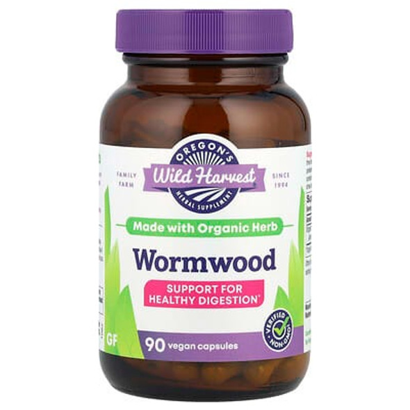 Oregon's Wild Harvest, Wormwood, 780 mg, 90 Vegan Capsules (260 mg Per Capsule)