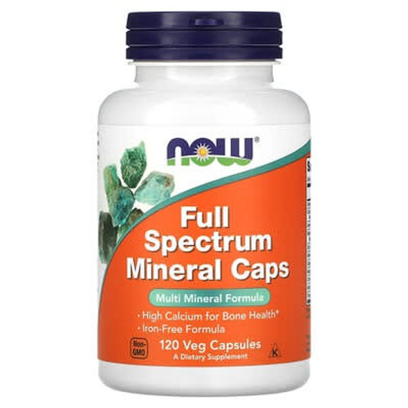 NOW Foods, Full Spectrum Mineral Caps, 120 Veg Capsules