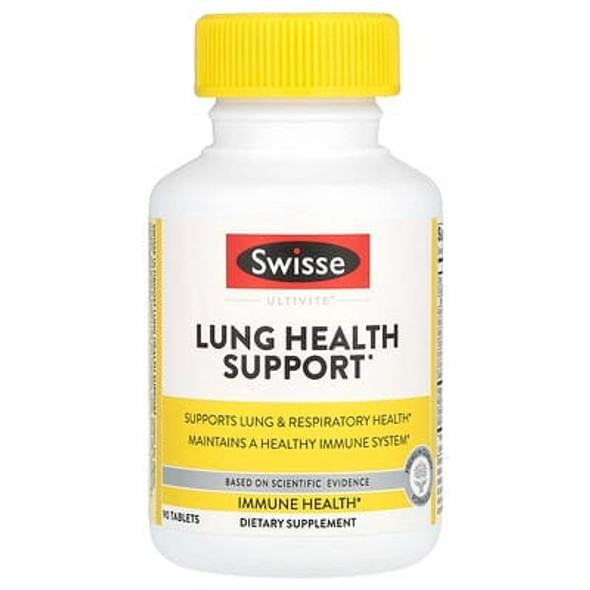 Swisse, Ultivite, Lung Health Support, 90 Tablets