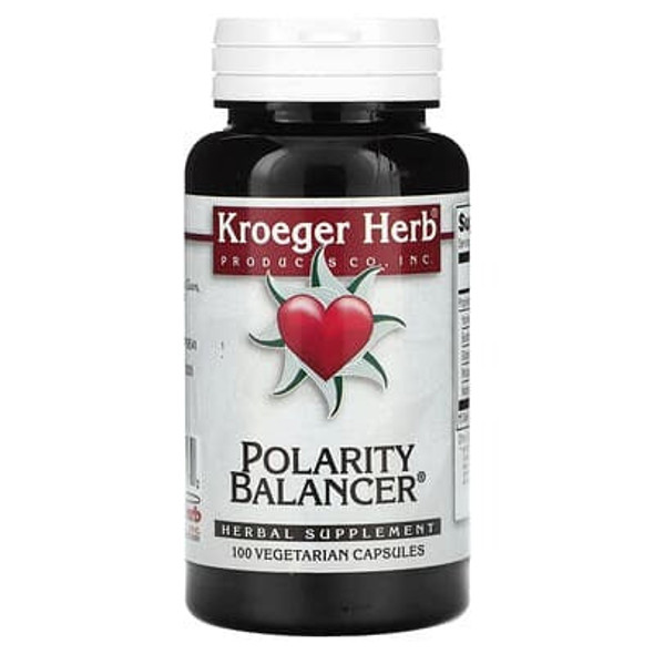 Kroeger Herb Co, Polarity Balancer, 100 Vegetarian Capsules
