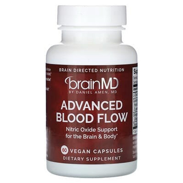 BrainMD, Advanced Blood Flow, 60 Vegan Capsules BrainMD, Advanced Blood Flow, 60 Vegan Capsules