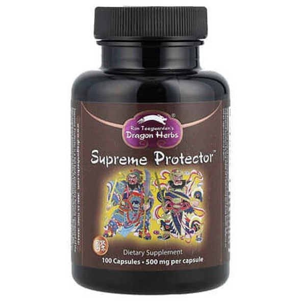 Dragon Herbs, Supreme Protector™, 500 mg, 100 Capsules Dragon Herbs, Supreme Protector™, 500 mg, 100 Capsules