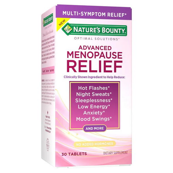 Natures Bounty Advanced Menopause Relief 30 Tablets