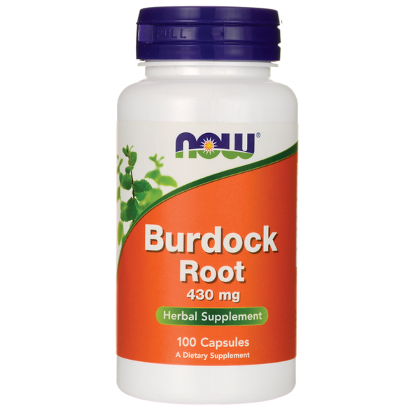 Now foods Burdock Root 430 mg. - 100 Vegetable Capsule(s)