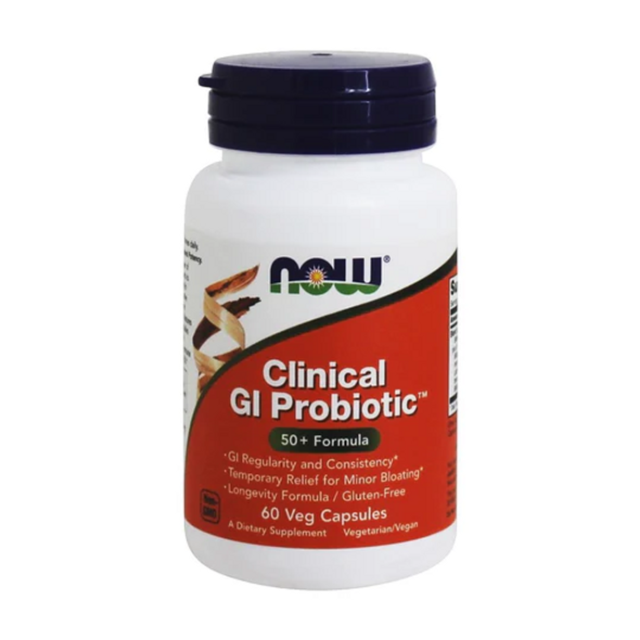 Now foods Clinical GI Probiotic Healthy Intestinal Flora - 60 Vegetarian Capsules Now foods Clinical GI Probiotic Healthy Intestinal Flora - 60 Vegetarian Capsules