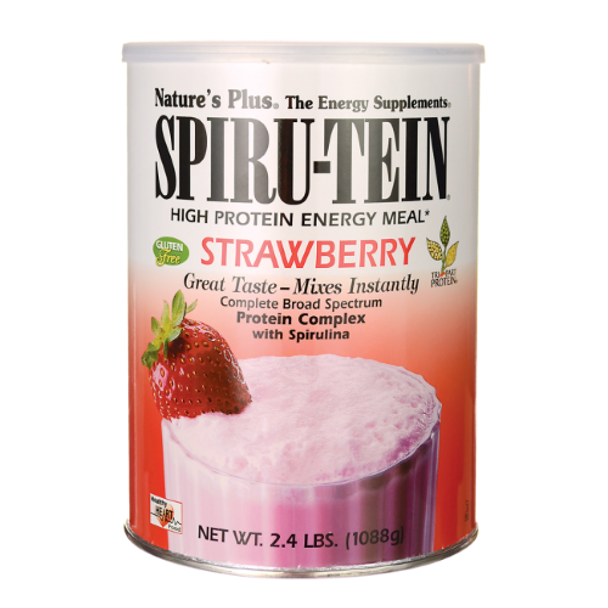 natures plus spirutein, natures plus spirutein whey, 
natures plus spiru tein - strawberry (2.4 pound powder