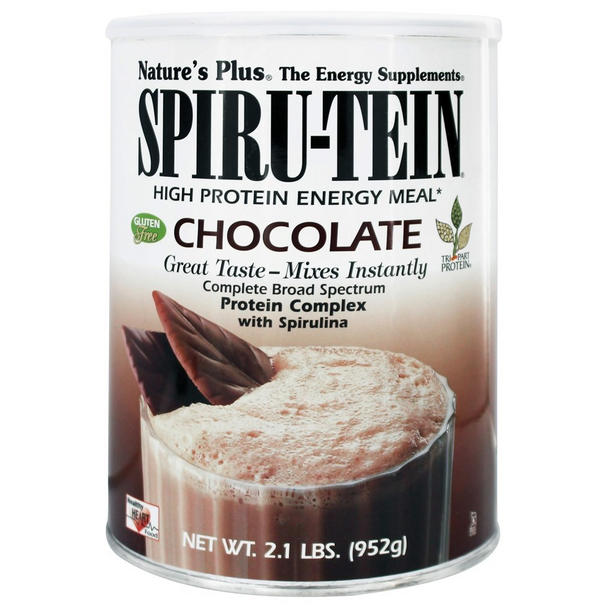 Natures PlusSpiru-Tein High Protein Energy Meal Chocolate - 2.1 lbs