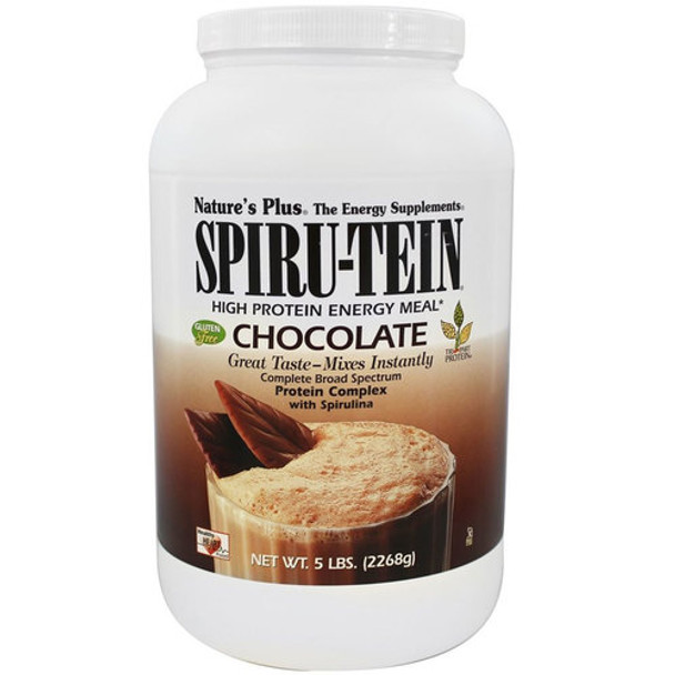 Natures Plus - Spiru-Tein High Protein Energy Meal Chocolate - 5 Lbs