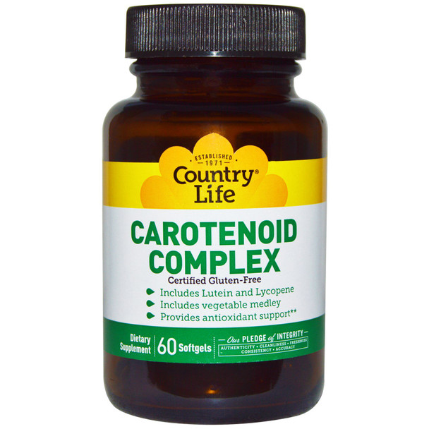 Country Life Carotenoid Complex 60 Softgels