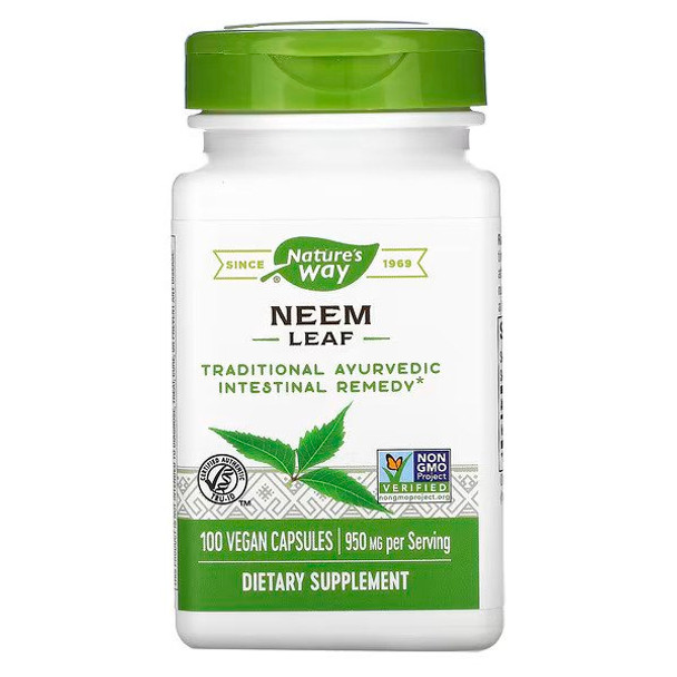 Nature's Way, Neem Leaf, 475 mg, 100 Vegan Capsules