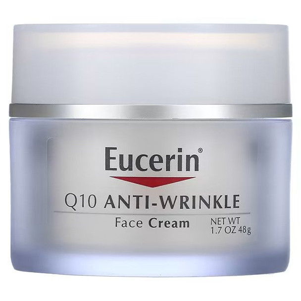 Eucerin, Q10 Anti-Wrinkle Face Cream, 1.7 oz (48 g)